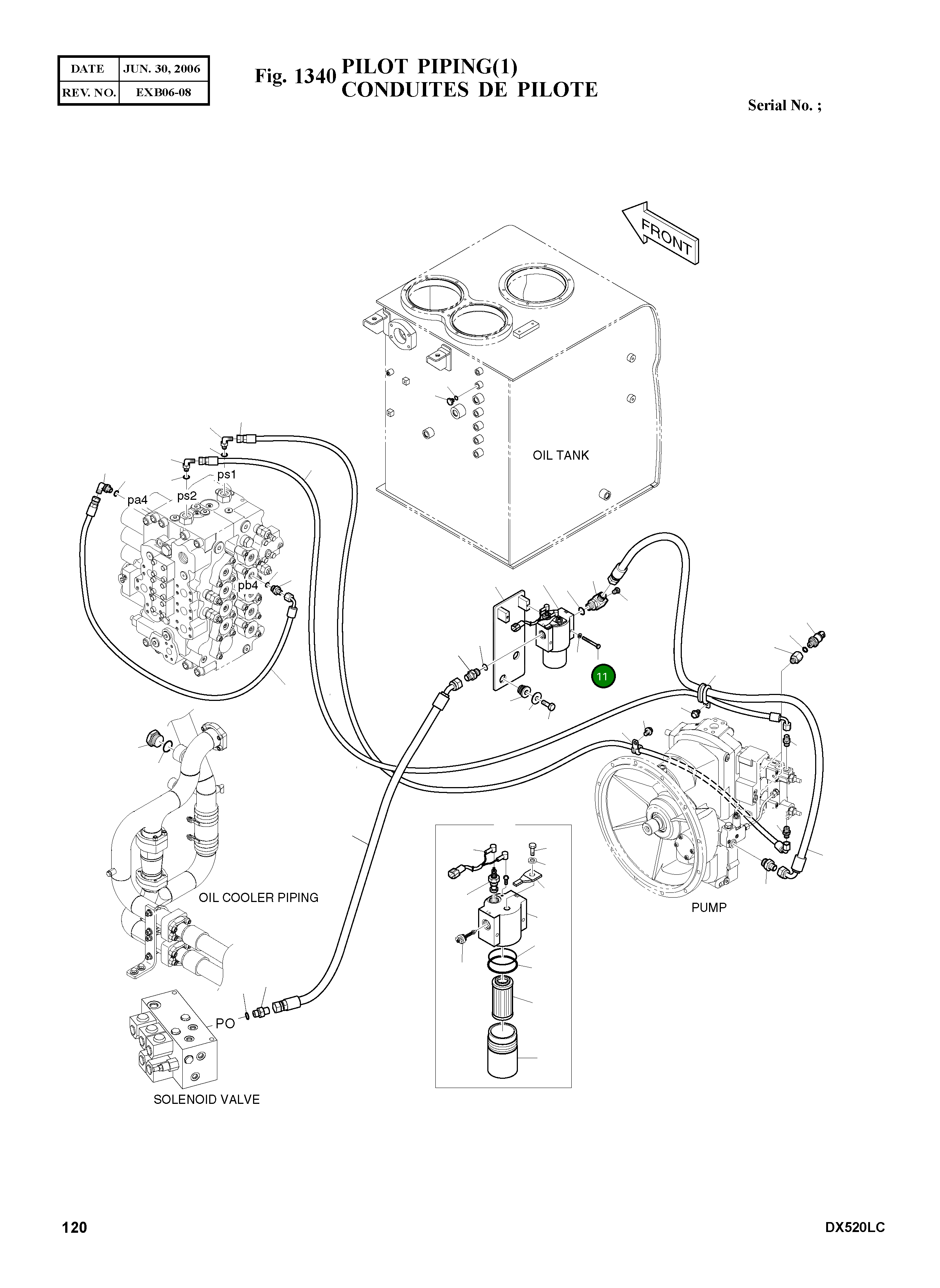 Болт S0553766 Komatsu