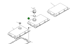 Крышка 3076366 Komatsu