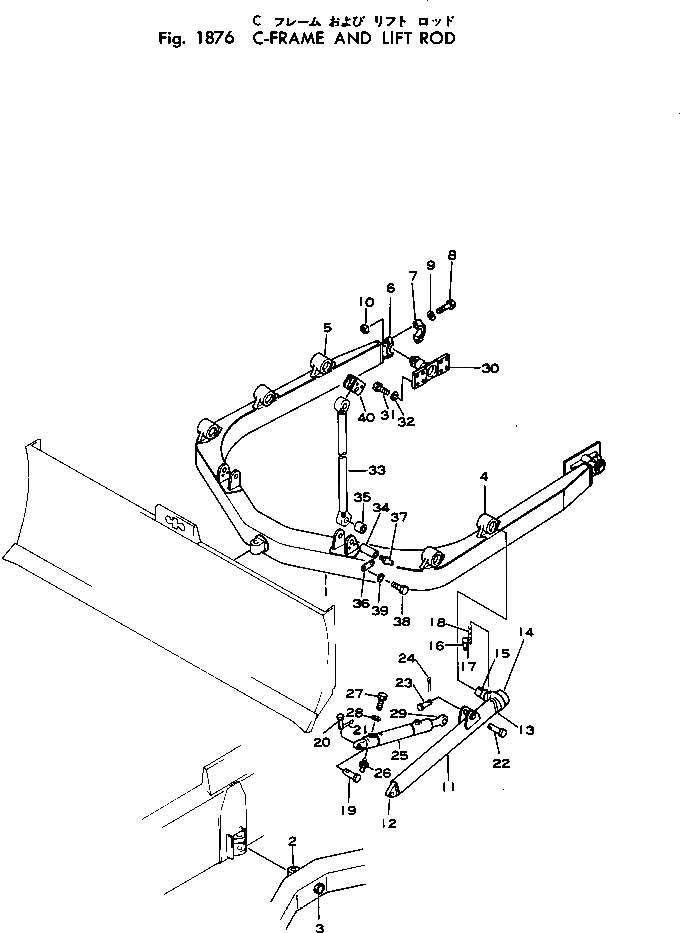 Болт 01011-62430  Komatsu