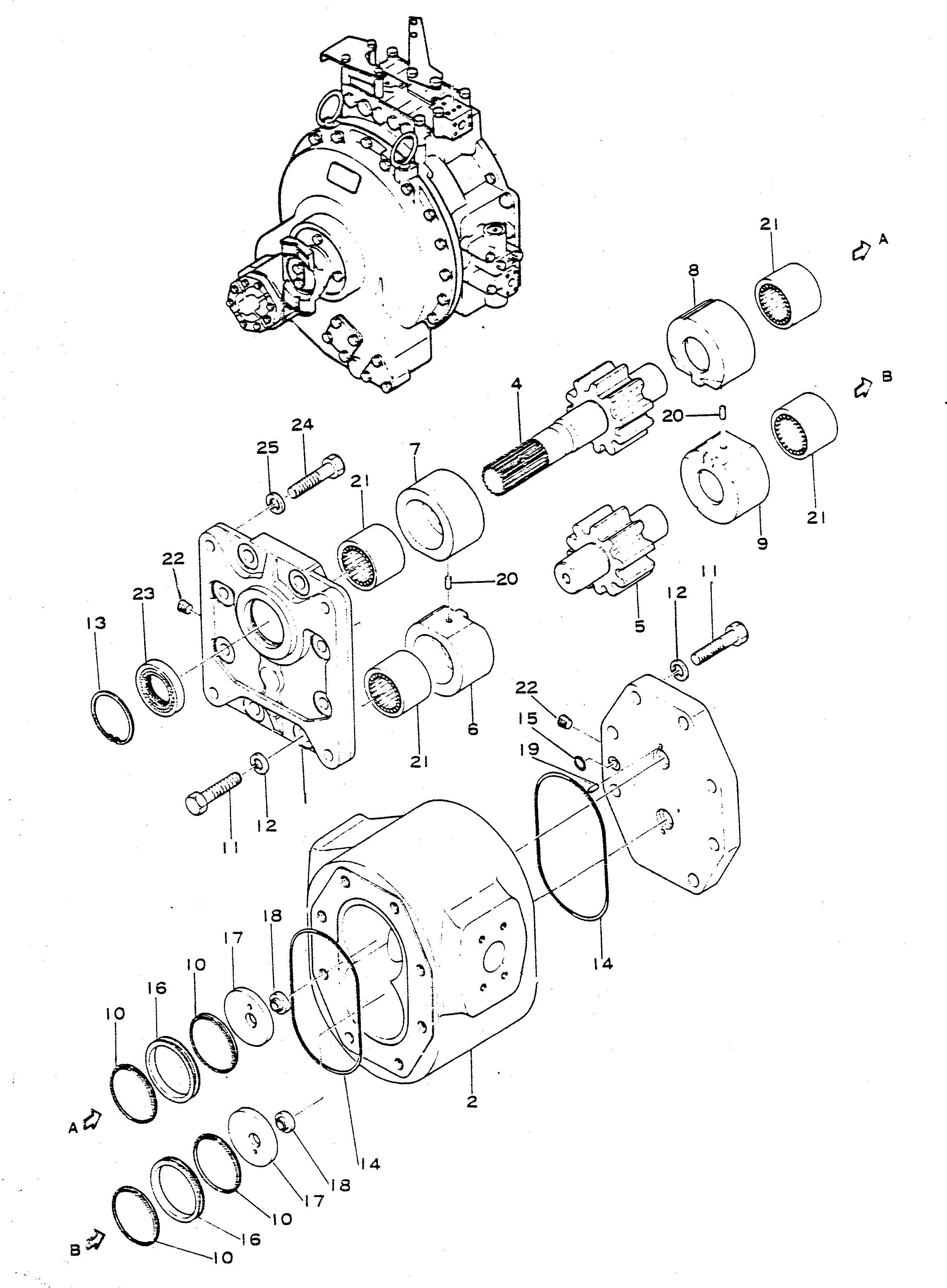 Кольцо уплотнительное (O-Ring) 07000-53140  Komatsu
