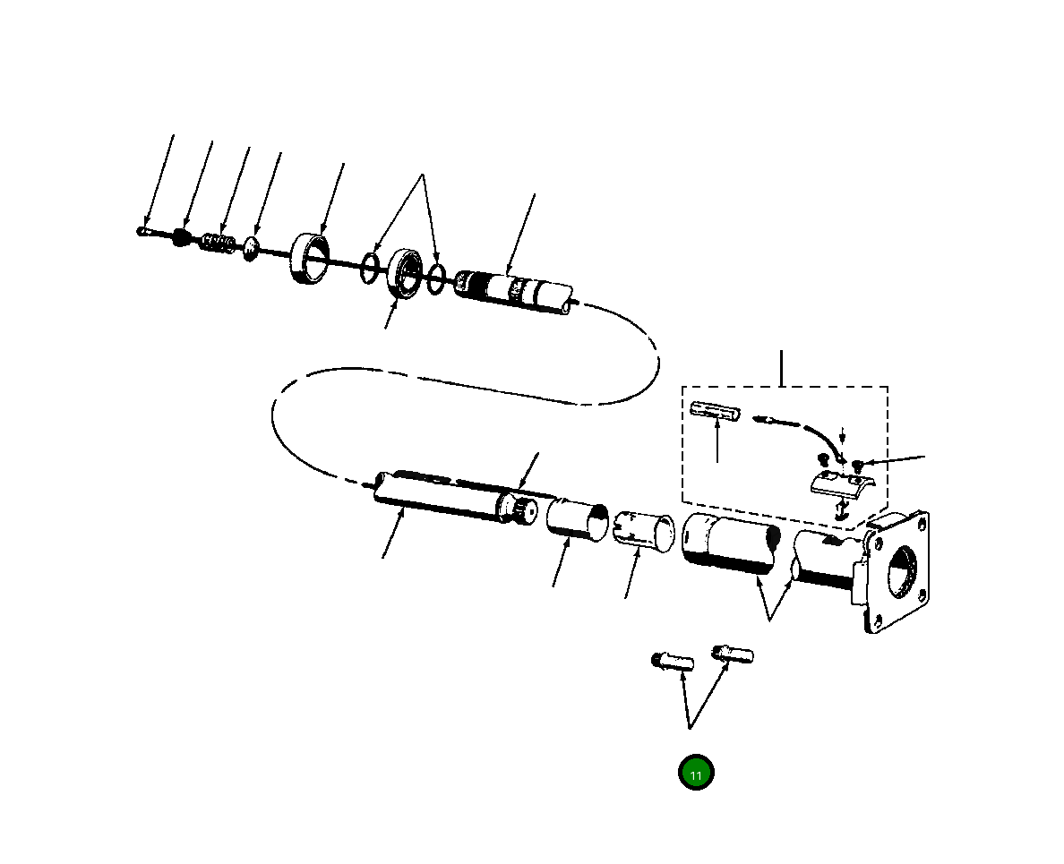 Болт 99 008 Komatsu