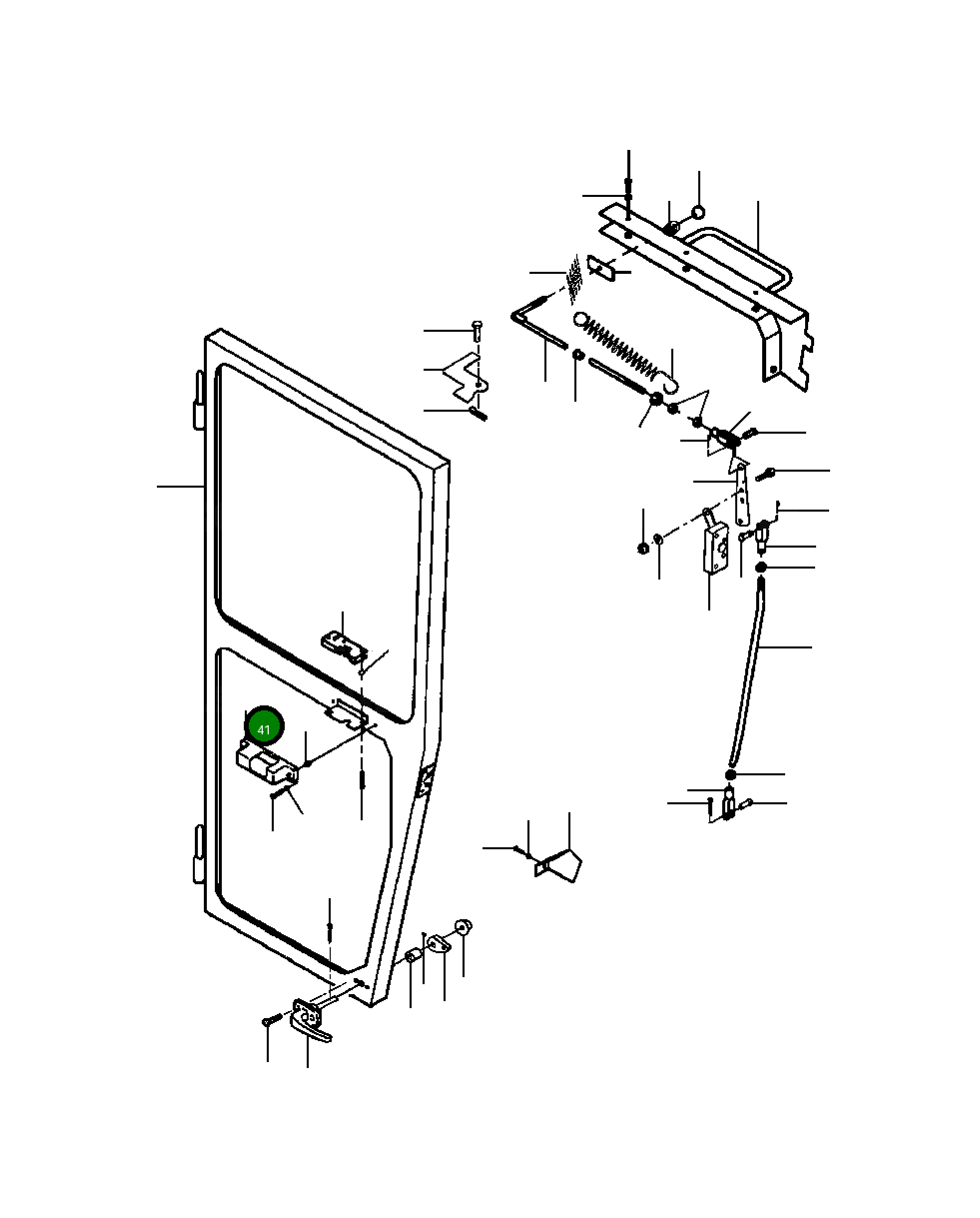 Крышка 1434 875 H2 Komatsu