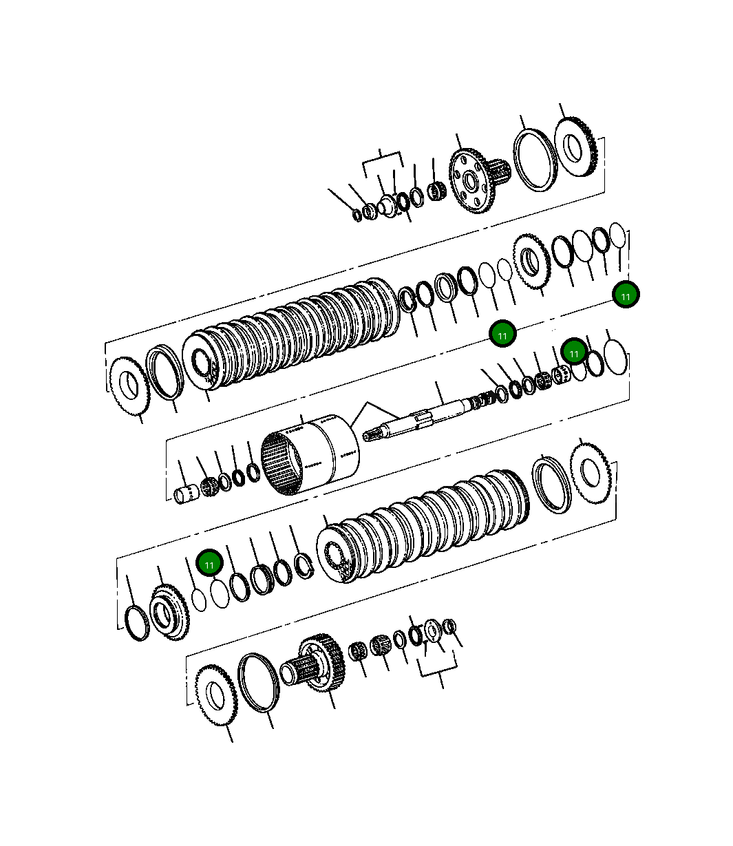 Кольцо уплотнительное (O-Ring) 931 267 C1  Komatsu