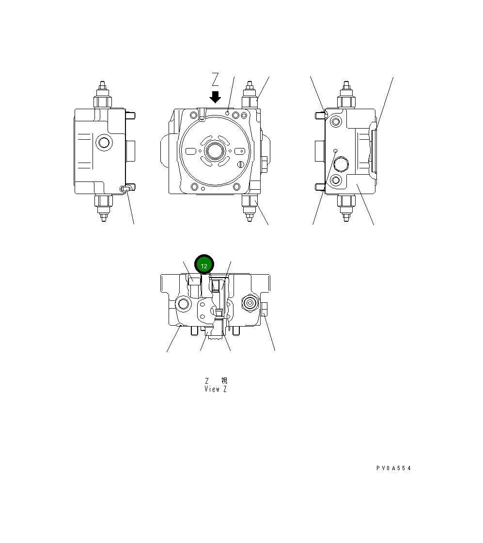 Кольцо UC1302330009 Komatsu
