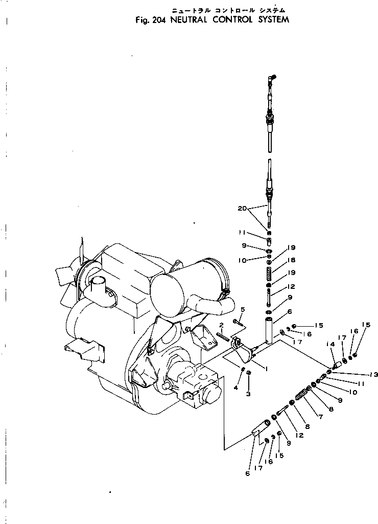 Болт 257-30-15601  Komatsu