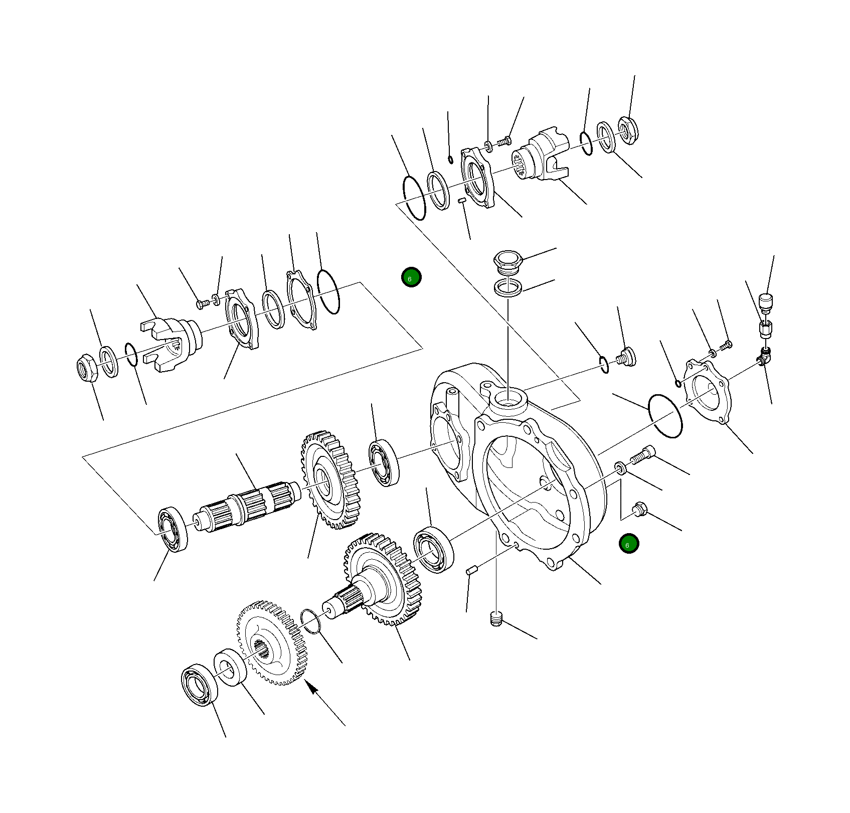 Кольцо уплотнительное (O-Ring) DG4206334 Komatsu