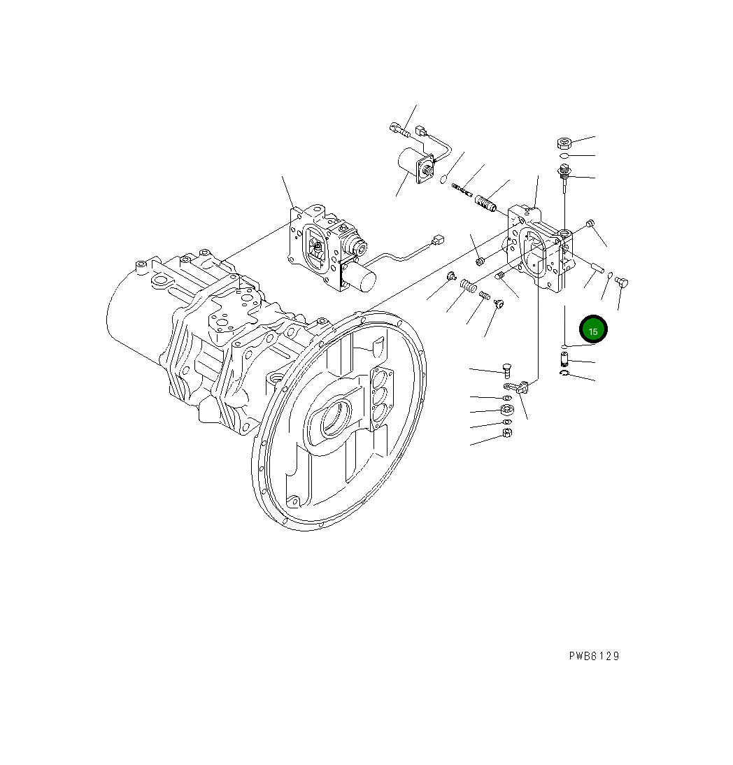 Кольцо уплотнительное (O-Ring) 708-2L-23920 Komatsu