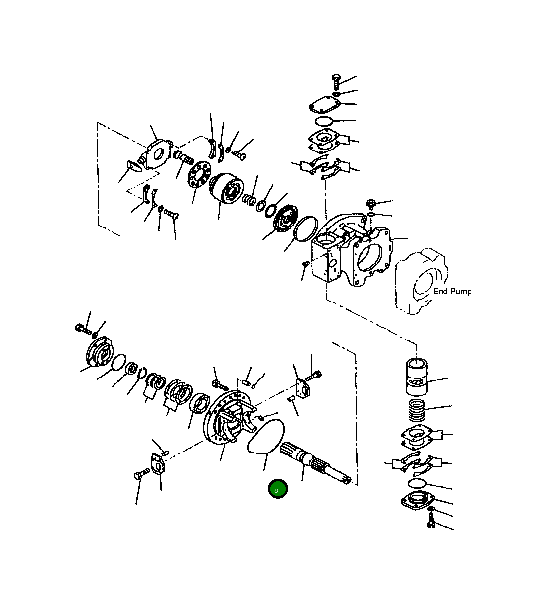 Кольцо уплотнительное (O-Ring) 708-25-62360 Komatsu