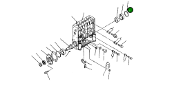Кольцо DK 134311-0000 Komatsu