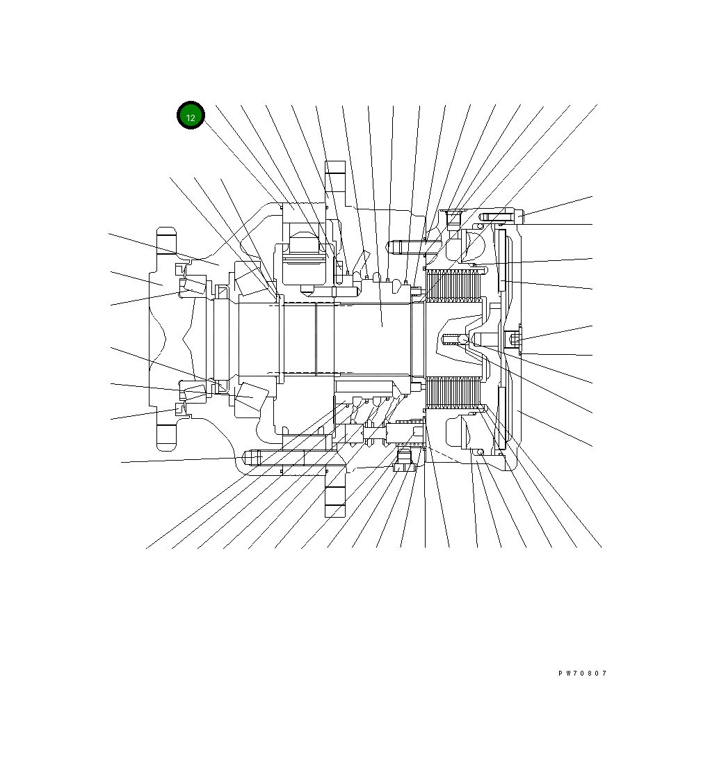Кольцо уплотнительное (O-Ring) 258-81-52140 Komatsu