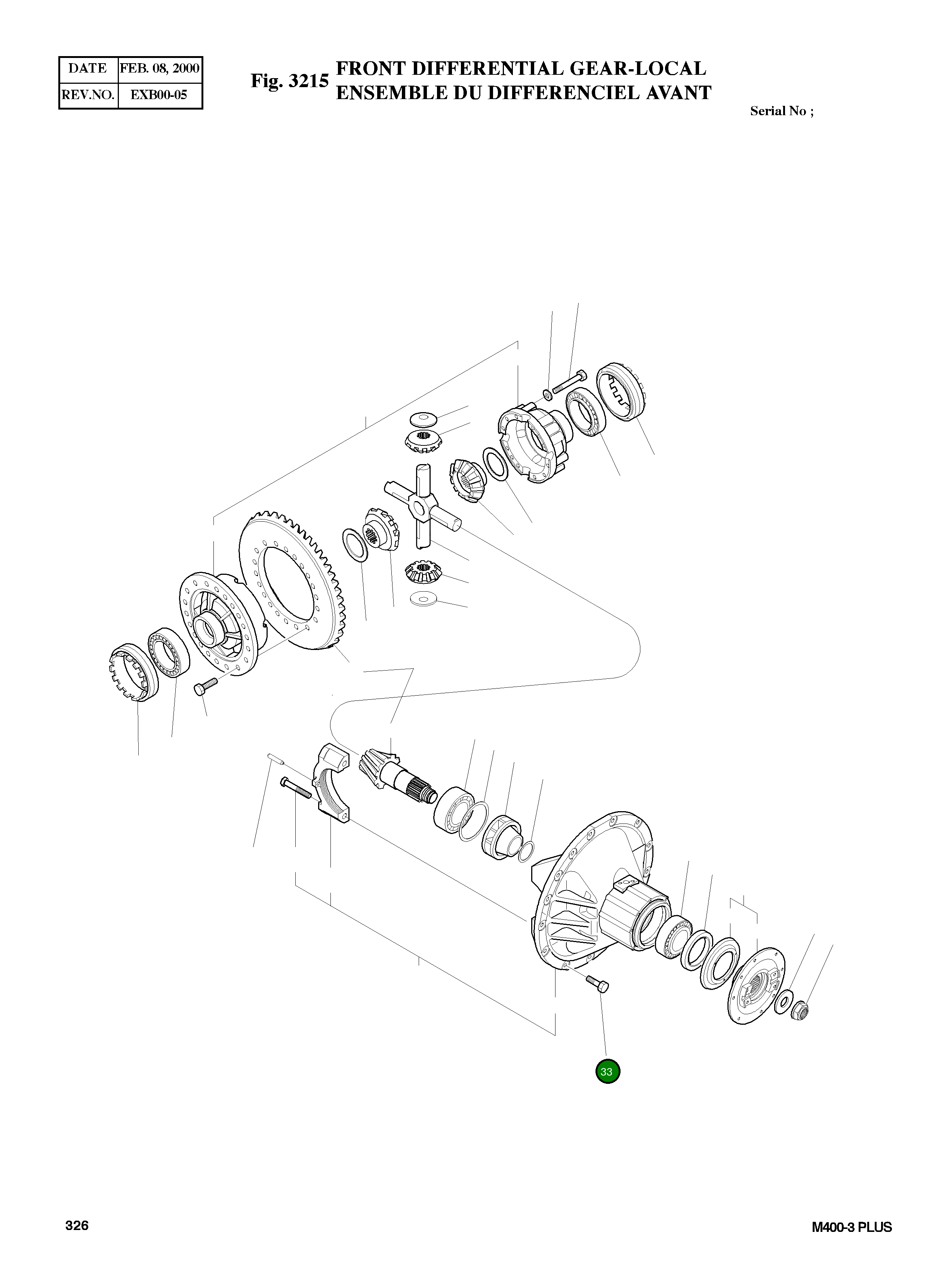 Болт 4120-7053 Komatsu