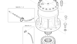 Крышка 2403-4001A Komatsu
