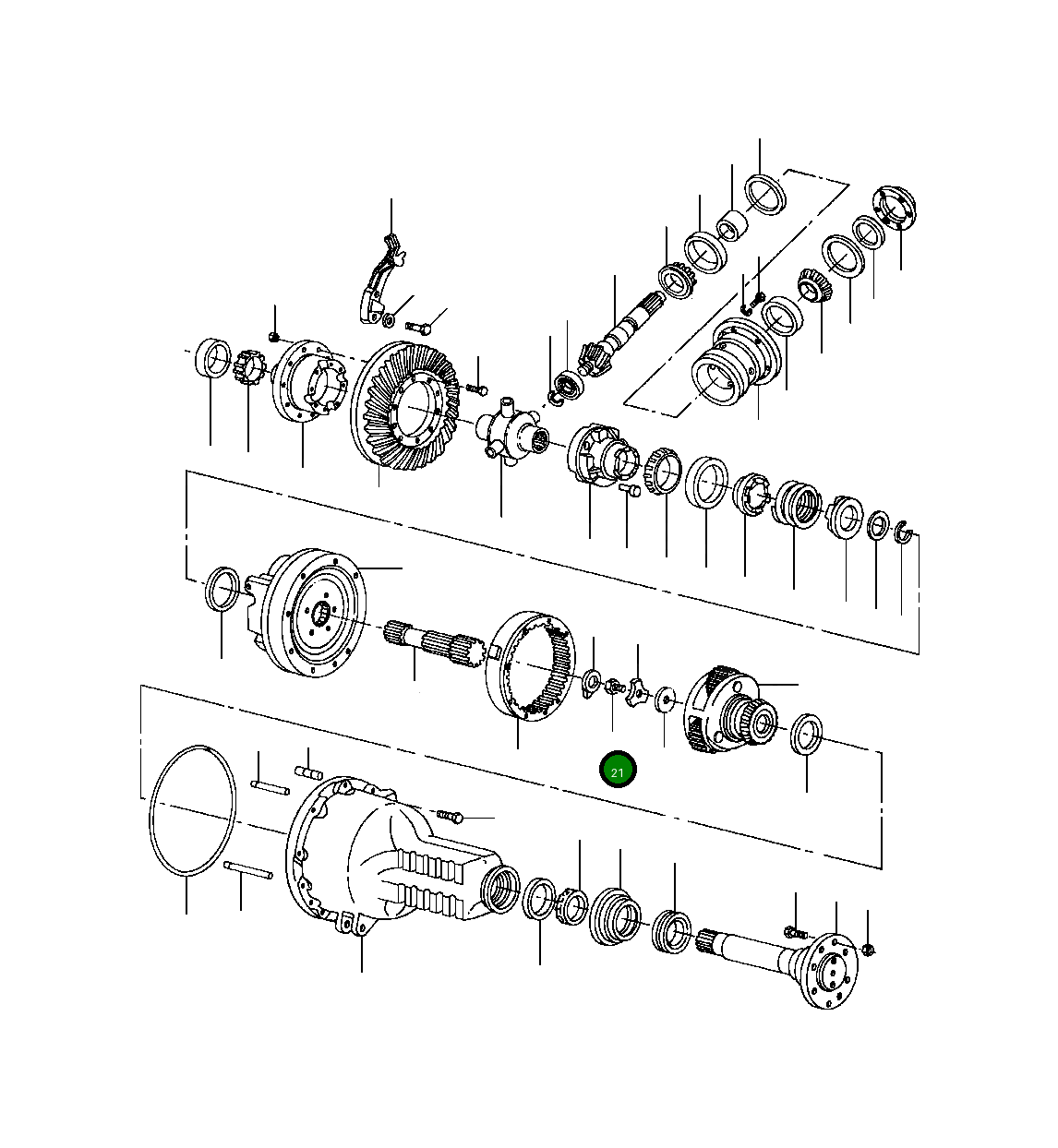 Болт 1431 057 H1 Komatsu