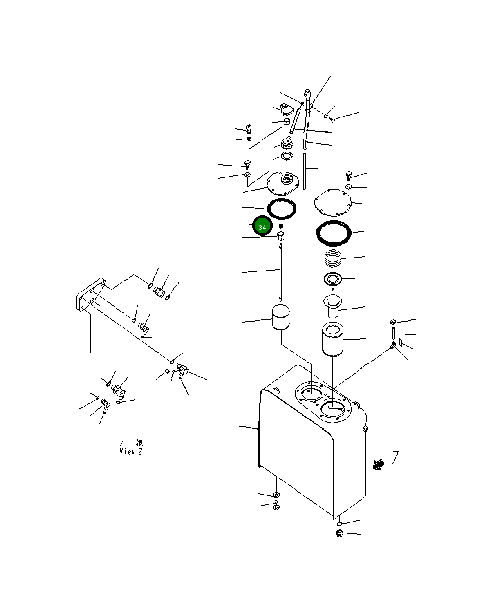 Крышка 20Y-60-41162 Komatsu