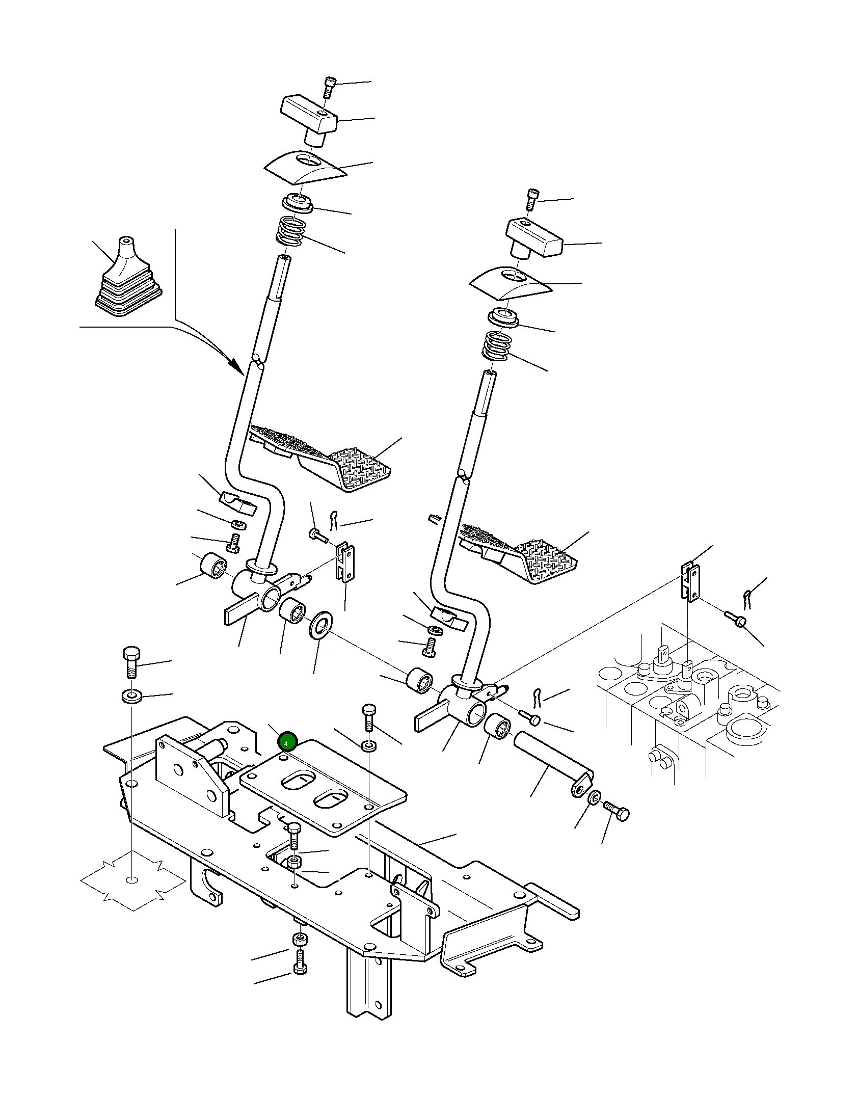 Крышка 3F0578638  Komatsu