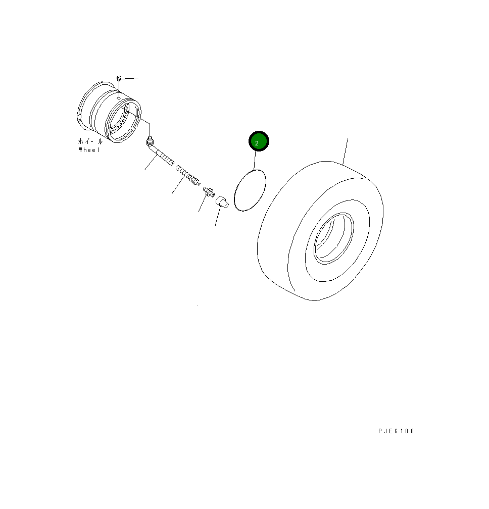 Кольцо уплотнительное (O-Ring) 419-30-11630 Komatsu