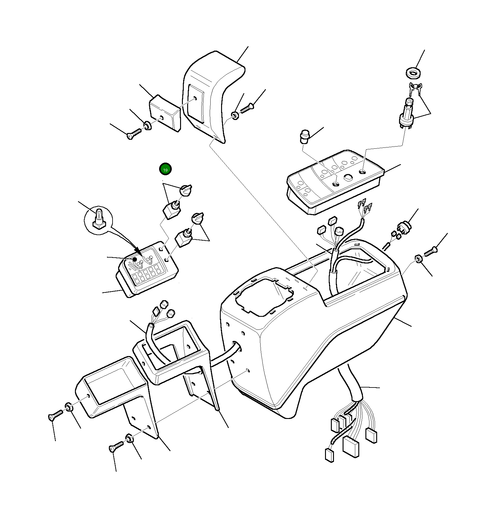 Крышка 22E-43-11530  Komatsu