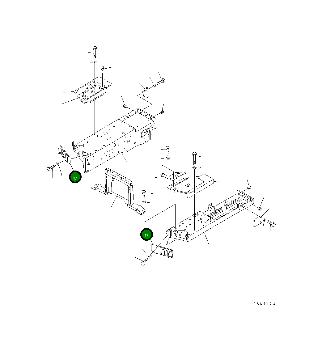 Крышка 154-54-41954 Komatsu