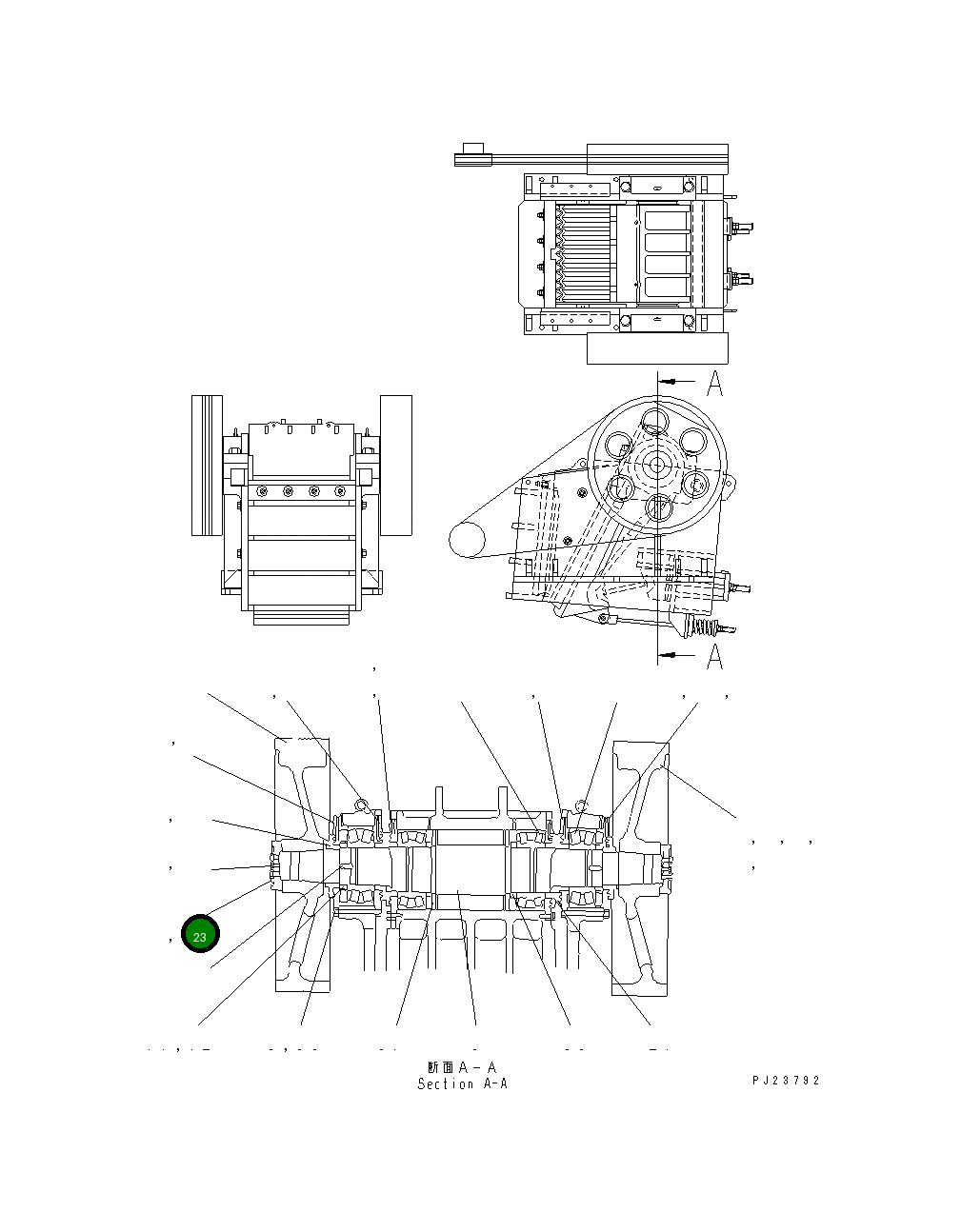 Болт 8221-70-5720 Komatsu