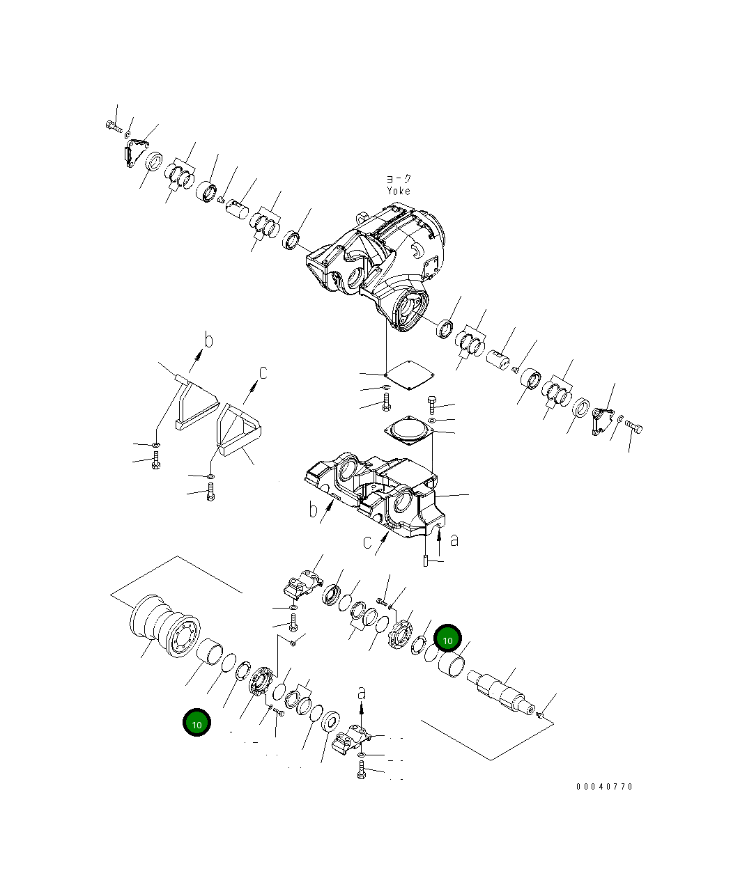 Кольцо уплотнительное (O-Ring) 198-30-46190 Komatsu