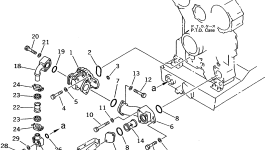 Кольцо уплотнительное (O-Ring) 07000-72125 Komatsu