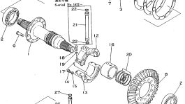 Трубка 195-21-12211 Komatsu