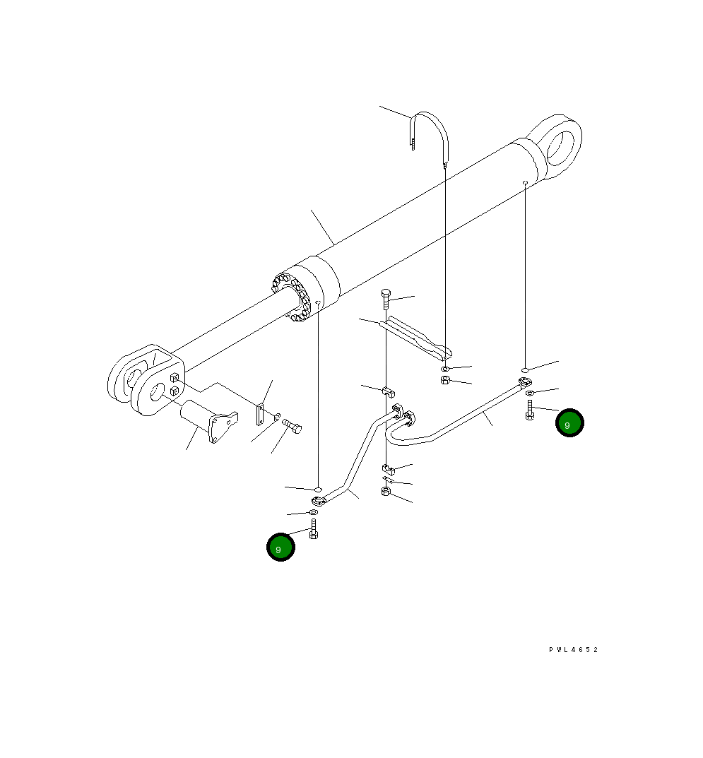 Болт DM30757999 Komatsu