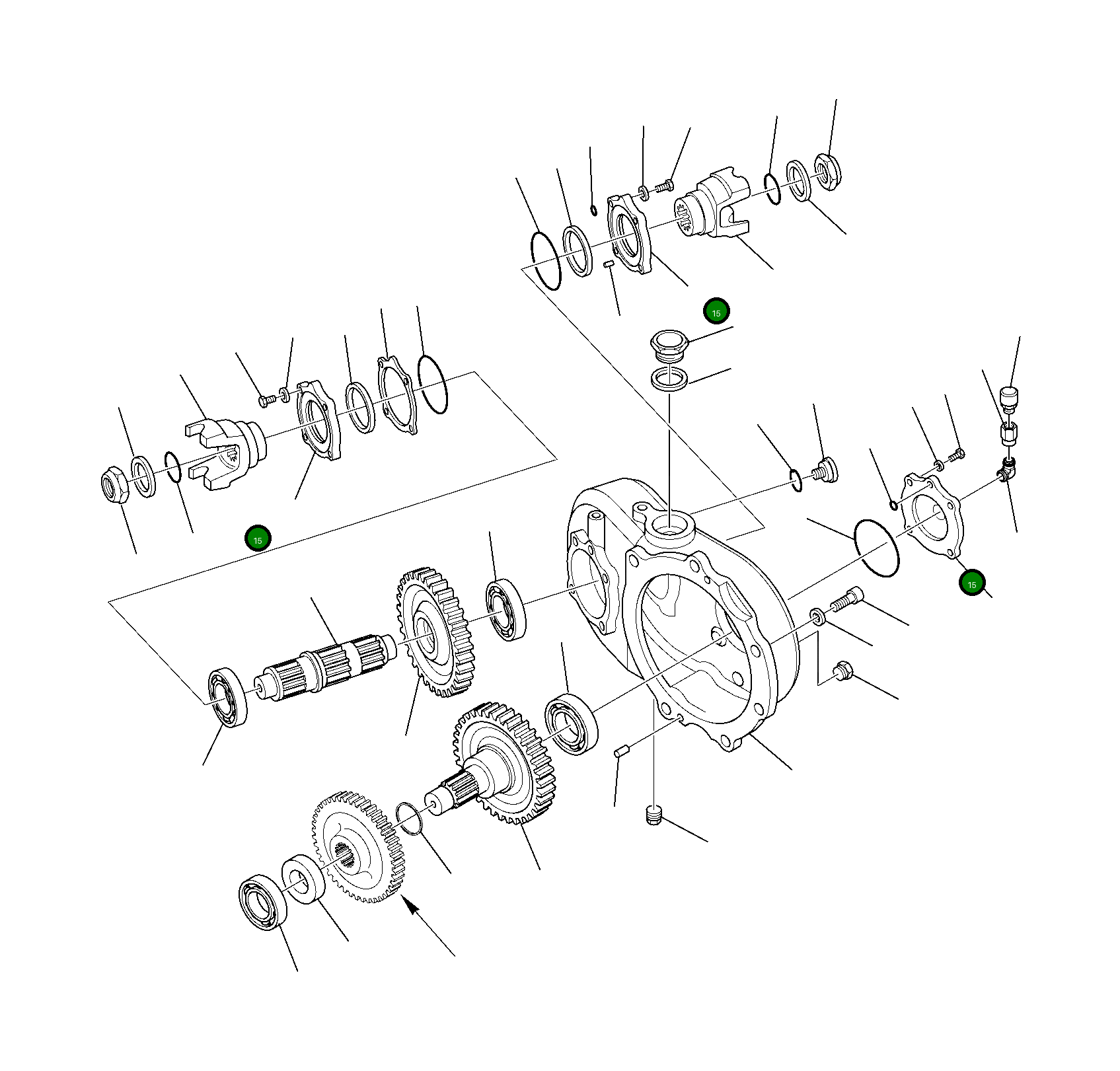 Болт DG7CM1025 Komatsu