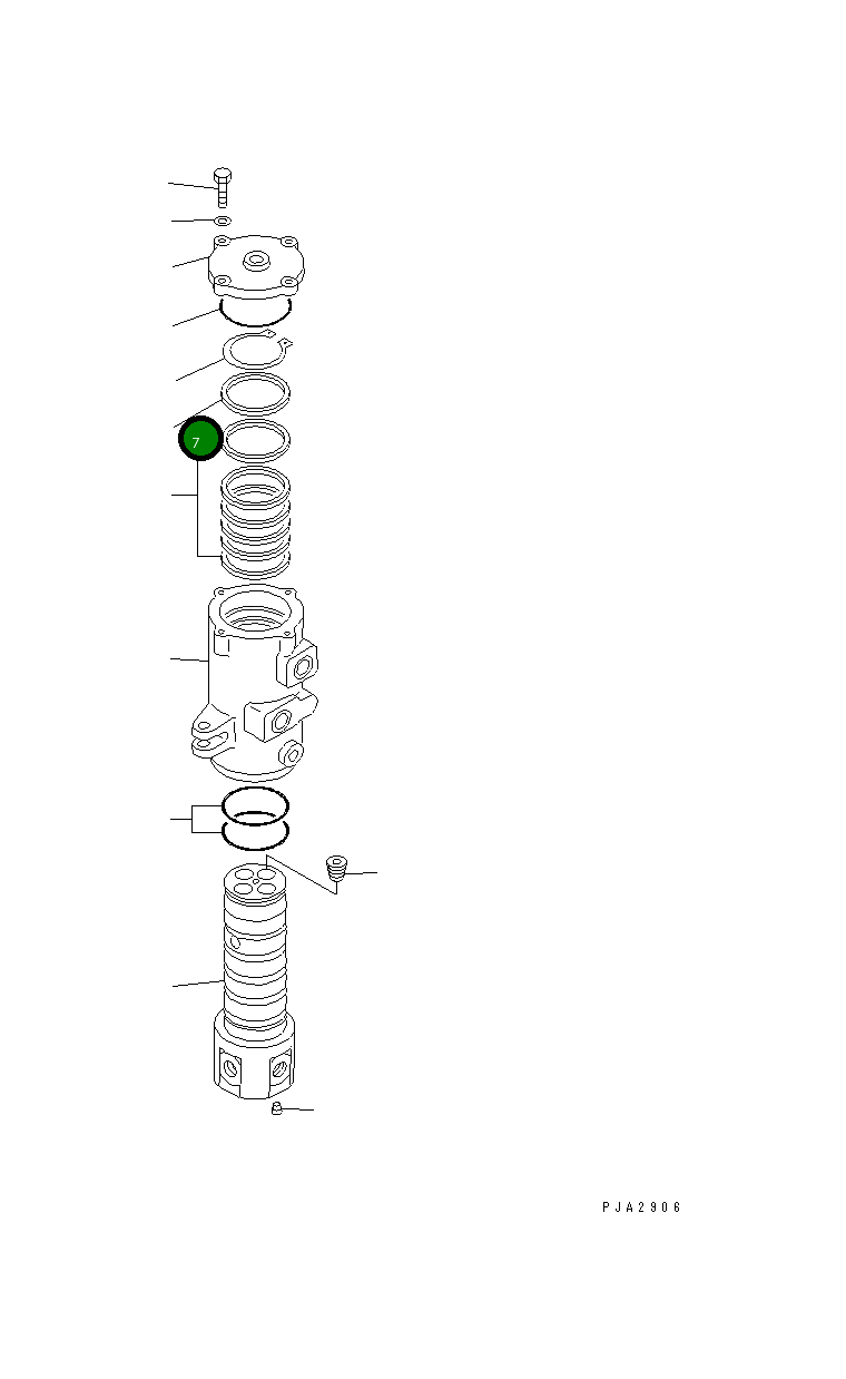 Кольцо 703-08-94510 Komatsu