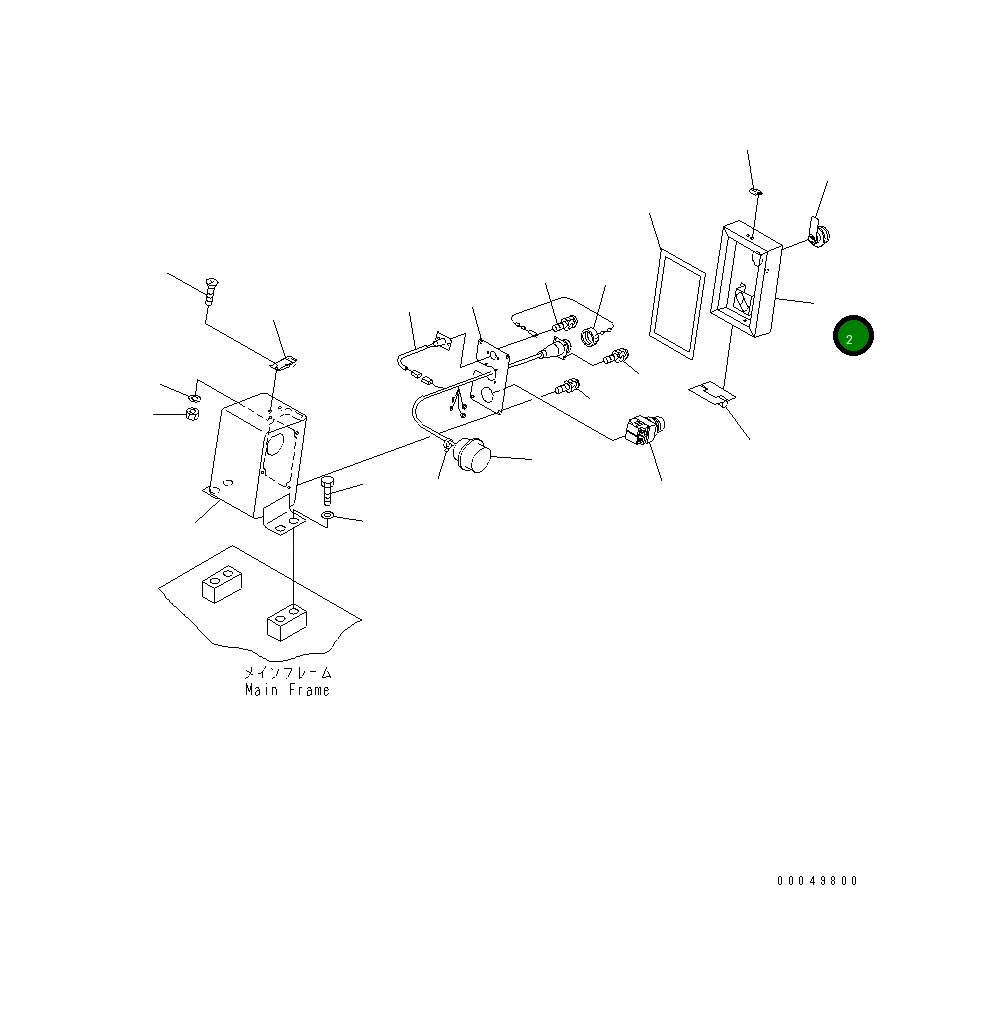 Крышка 198-06-62741 Komatsu