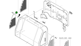 Крышка 621-00886A Komatsu