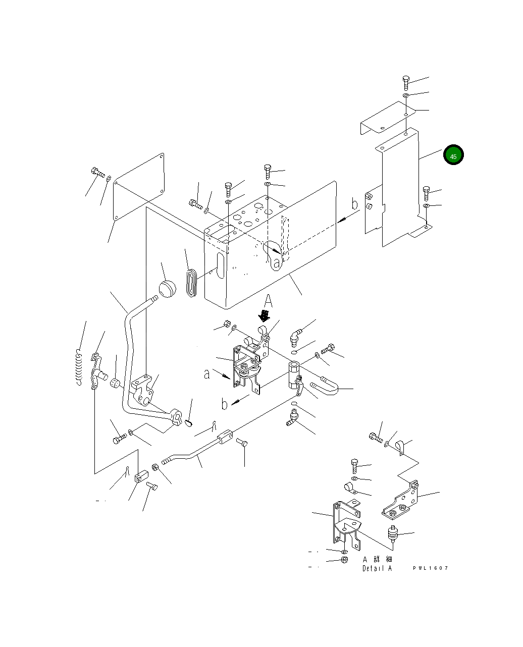 Крышка 209-43-71140 Komatsu