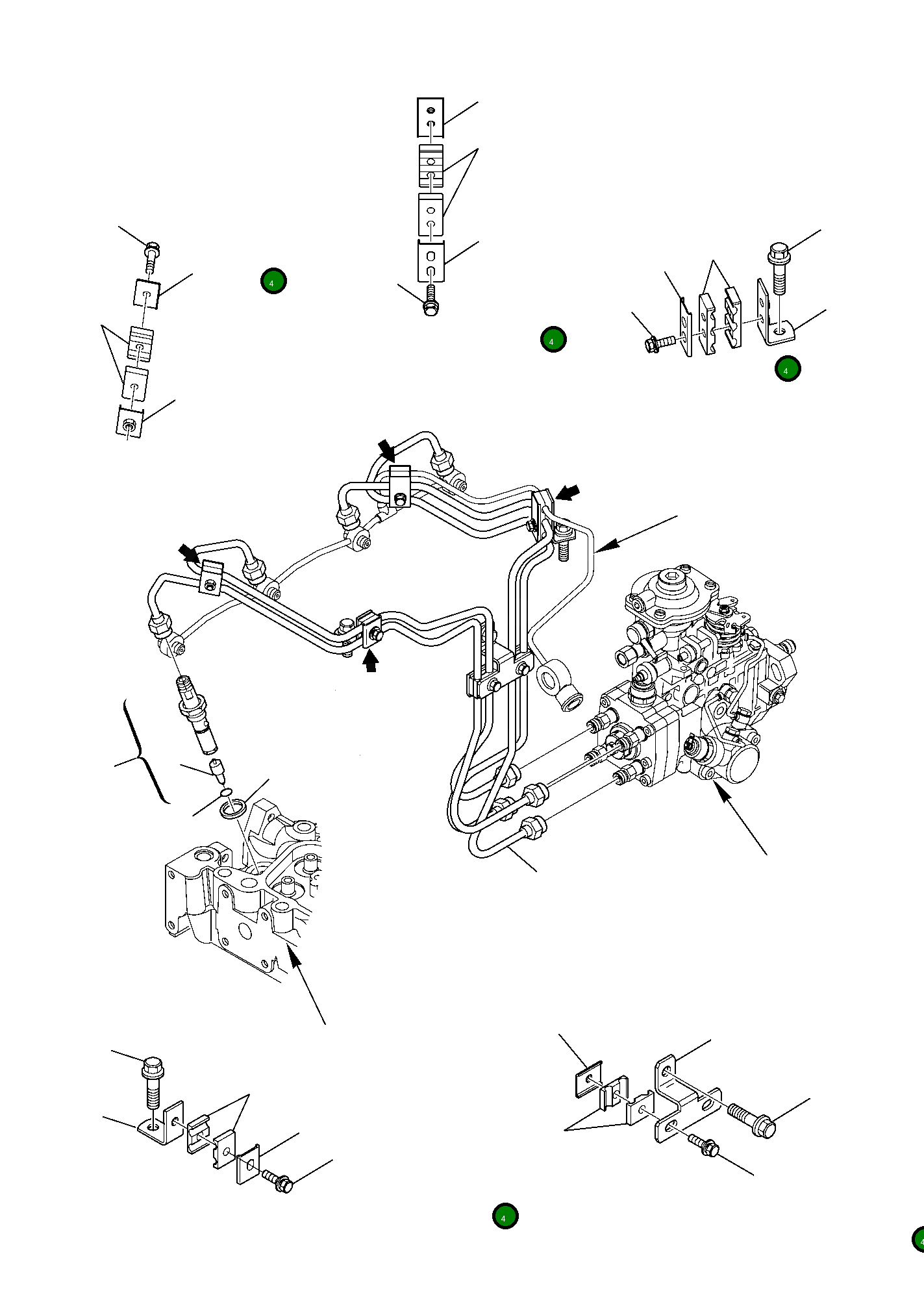 Болт EA4895310 Komatsu