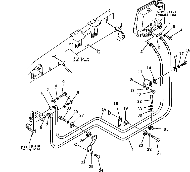 Болт 01011-51220  Komatsu