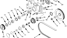 Кольцо уплотнительное (O-Ring) CU145551 Komatsu