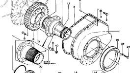 Ведущая звезда 145-27-32221 Komatsu