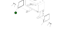 Крышка 421-54-51820 Komatsu