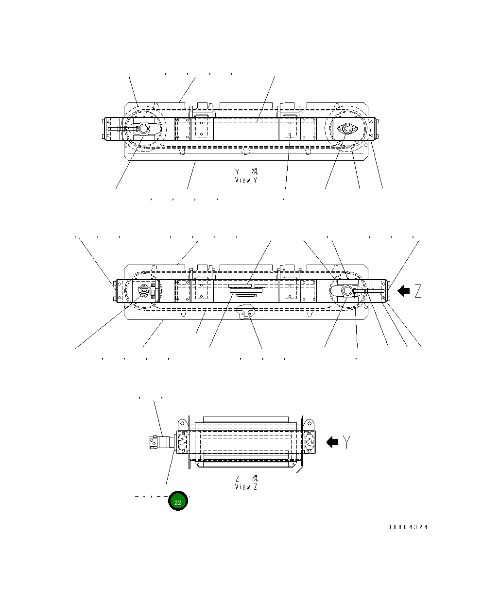 Болт MFT0000481 Komatsu