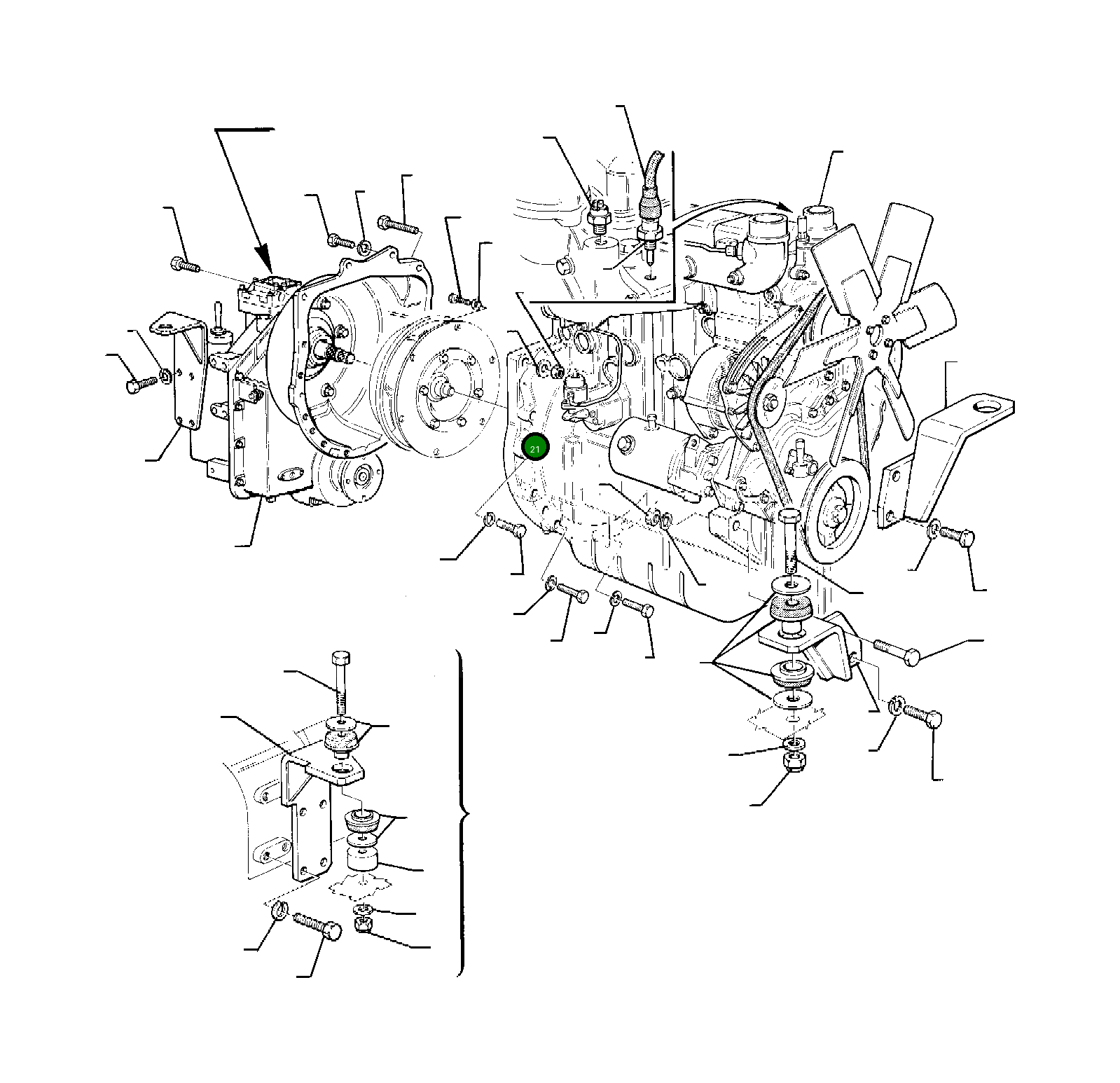 Болт 801044131 Komatsu