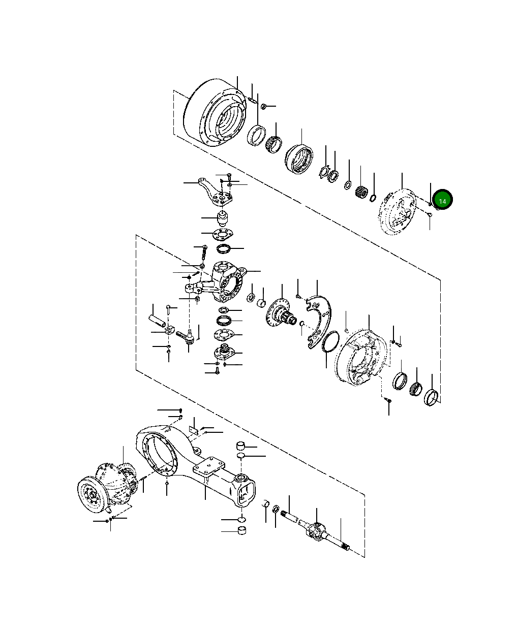 Болт 135 184 Komatsu