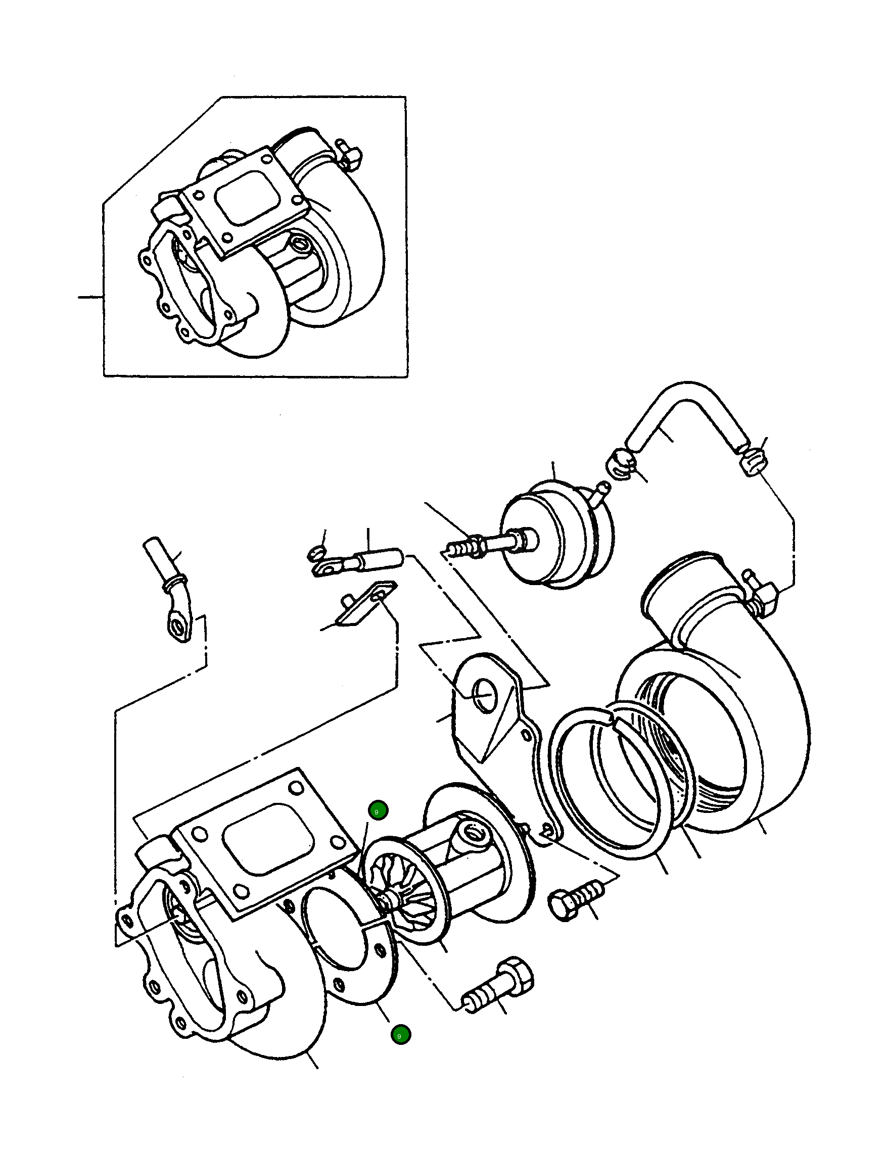 Кольцо 4918068M1  Komatsu