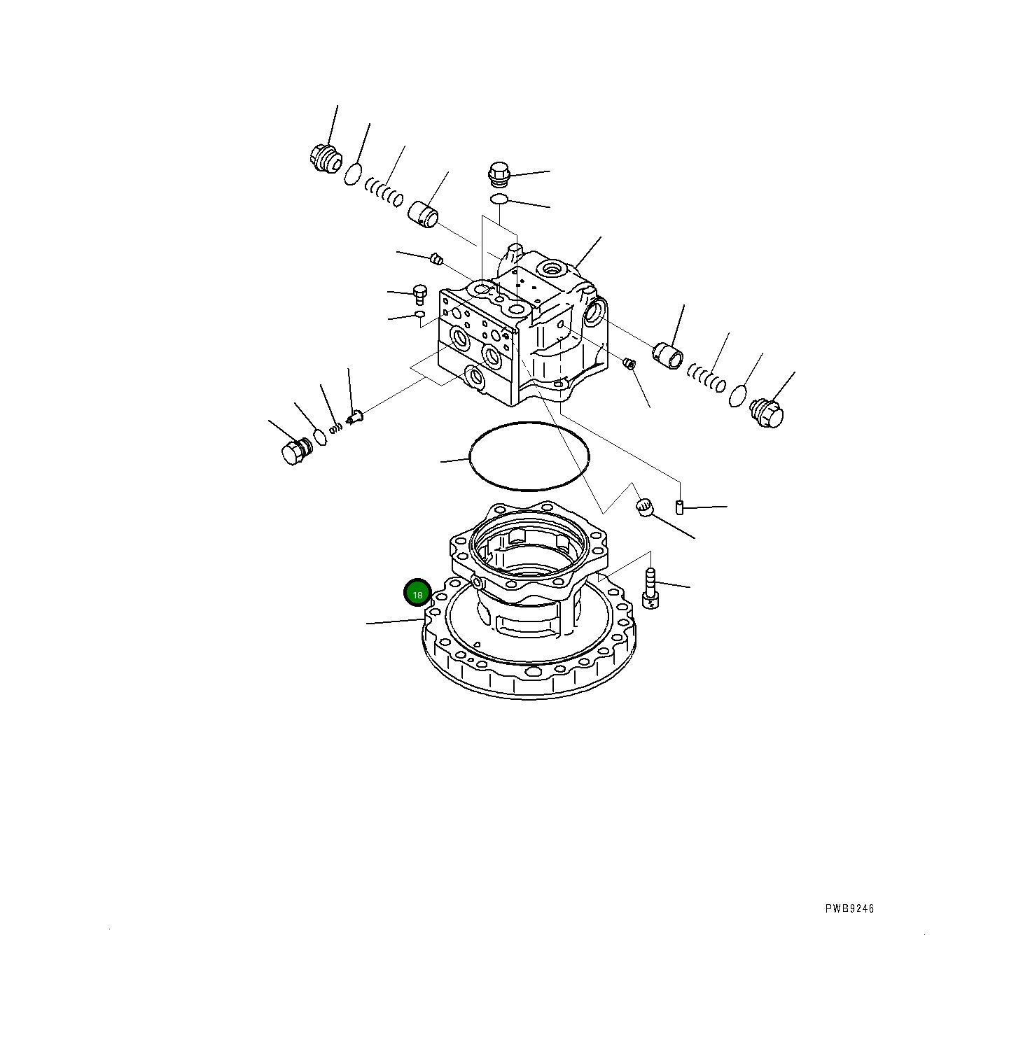 Кольцо уплотнительное (O-Ring) 706-75-42450 Komatsu
