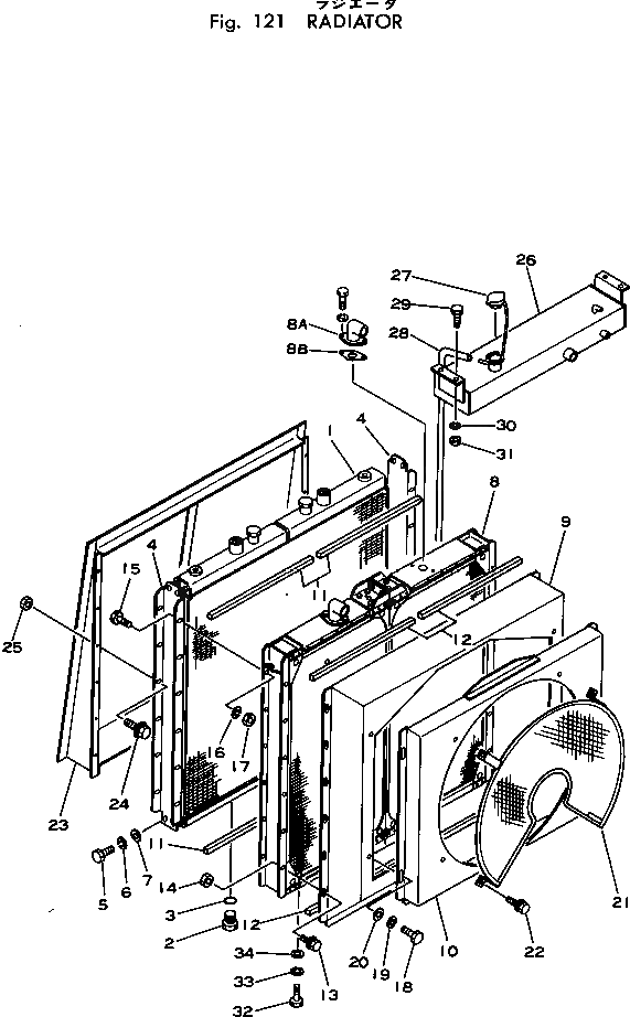 Болт M800941010252 Komatsu