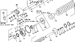 Кольцо 170-30-14230 Komatsu