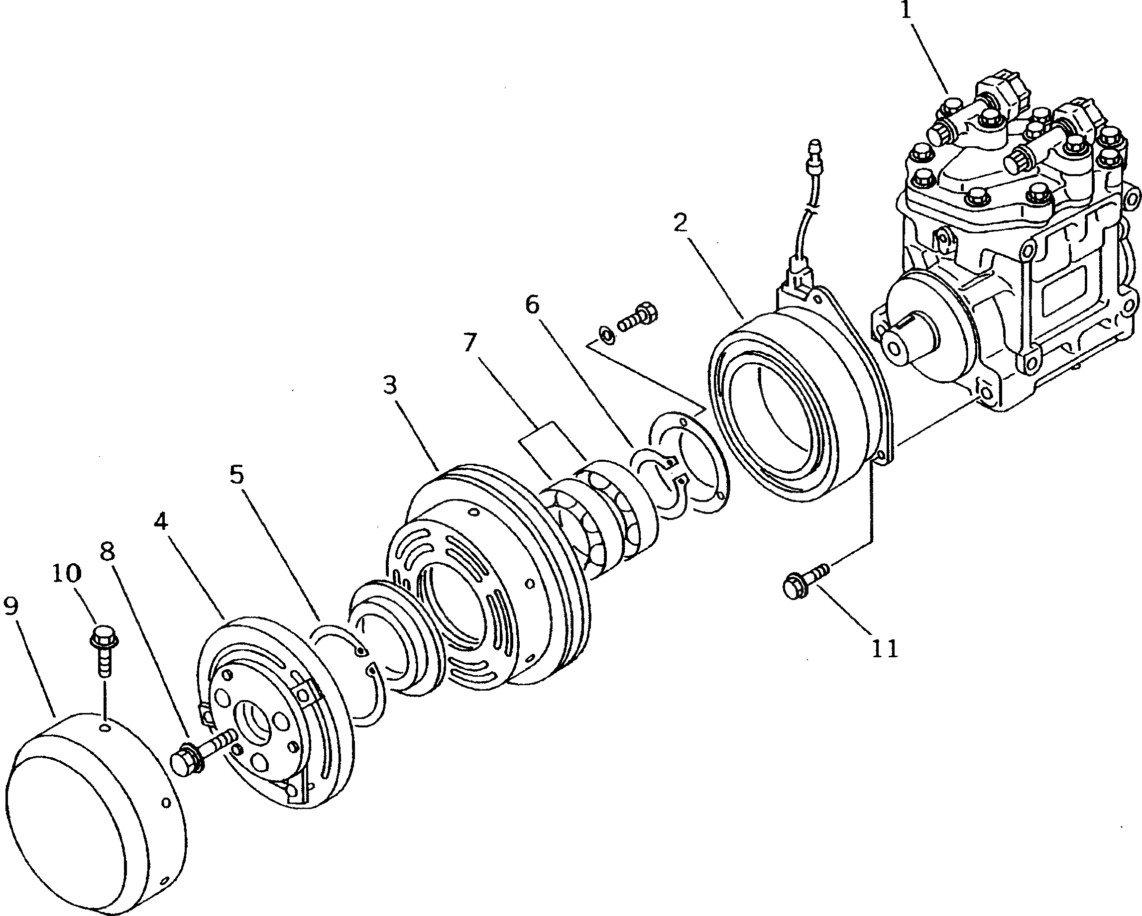 Болт ND949047-3220 Komatsu