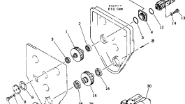Шестерня 262-19-11373 Komatsu