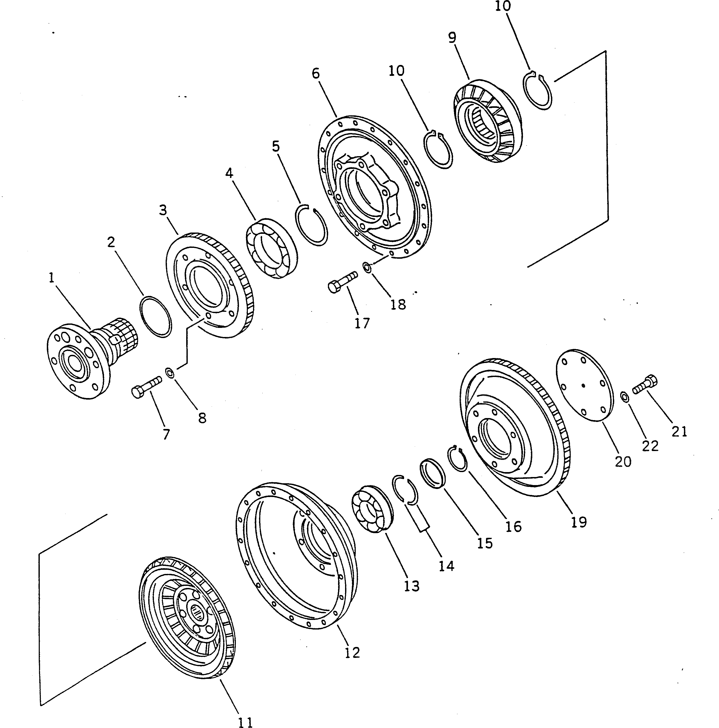 Крышка 715-01-11251  Komatsu