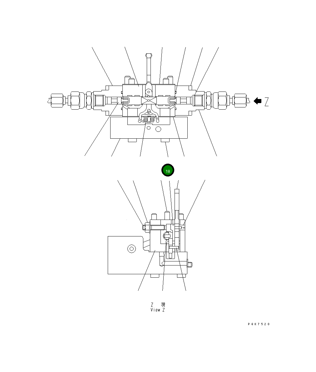 Болт UC1301597009 Komatsu