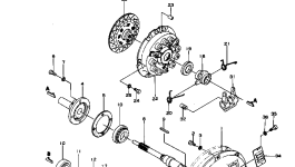 Вал IJ38511-010 Komatsu