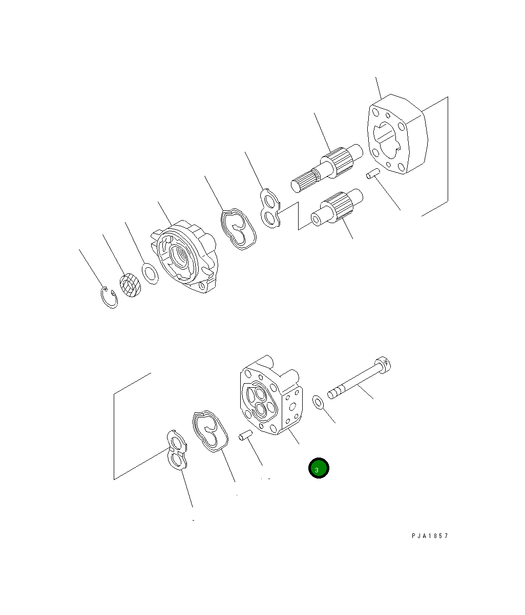 Крышка 705-40-80131  Komatsu